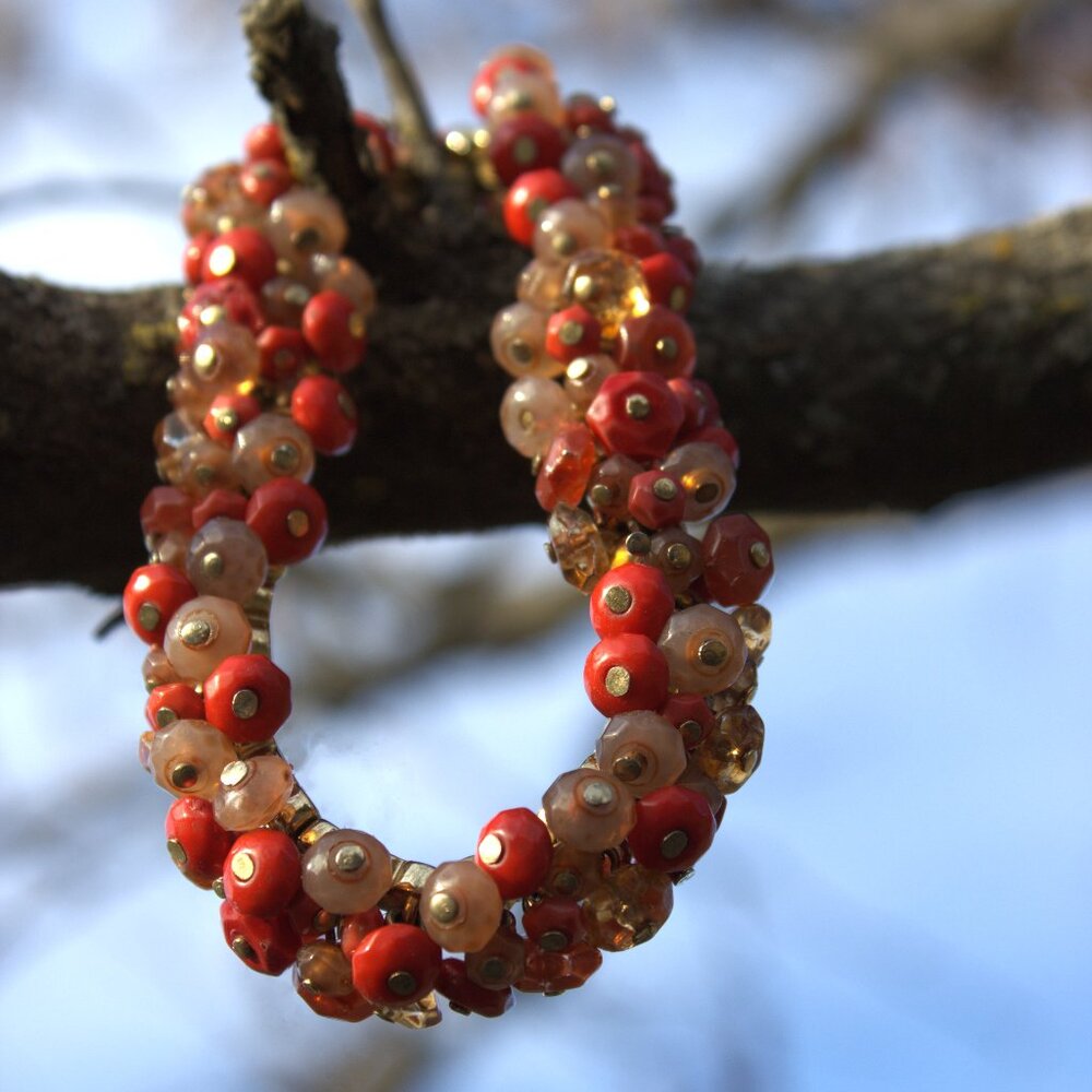 Beautiful Vintage Beaded Bracelet